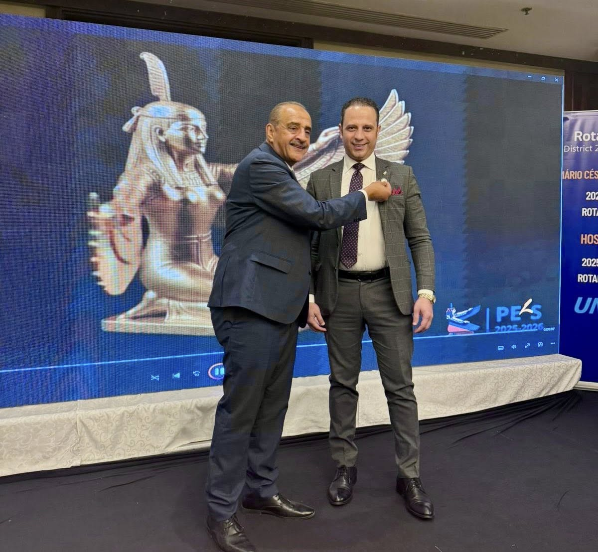 Counselor Raif Adel Appointed As President of the Rotary Club of Cairo New Capital